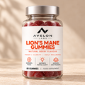 Avelon Labs Lion’s Mane Gummies – Natural Berry Flavour - 60 Gummies