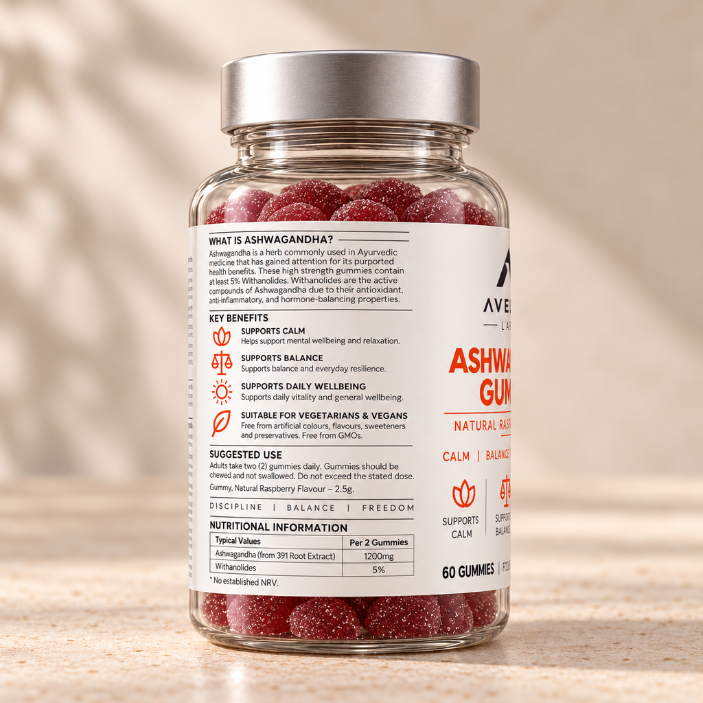 Avelon Labs Ashwagandha Gummies - 60 Gummies